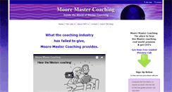 Desktop Screenshot of mooremastercoaching.com